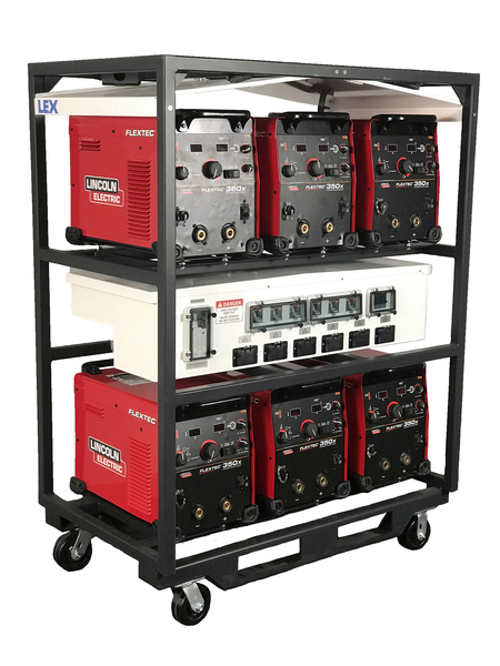 WELDINGRACK 6-PACK TO ARKTITE RECEPTACLES